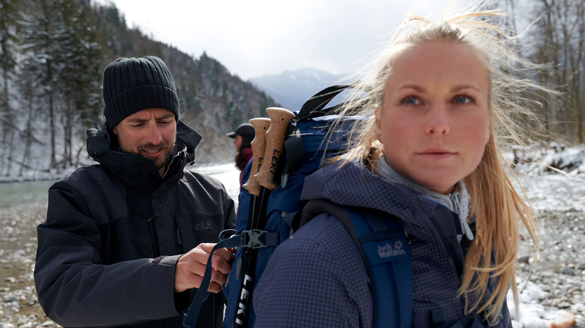 Trekkingowy plecak dla kobiet Jack Wolfskin Highland Trail 50+5 Women